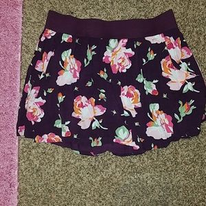 Aeropostale Floral Skirt